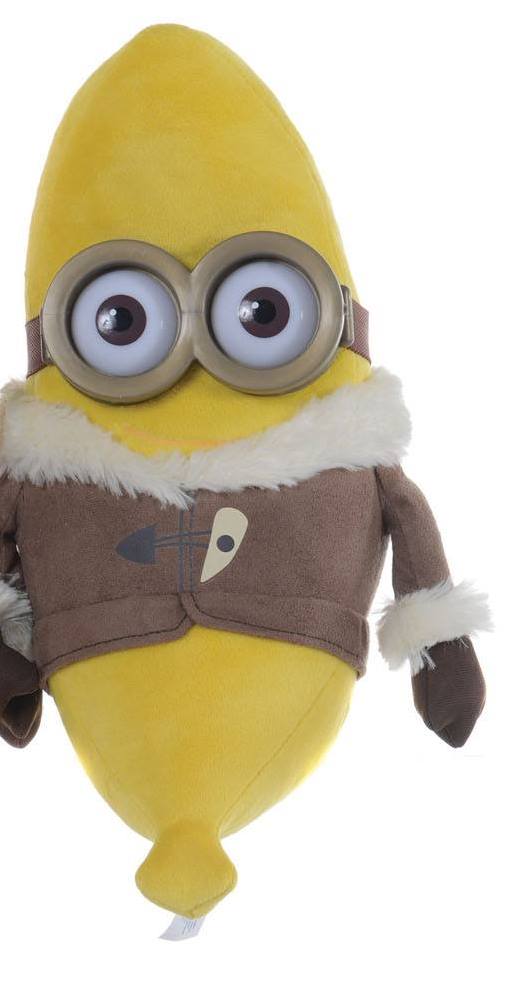 Minions Plüschfiguren Bananas mit 3 D Augen Kevin 30 cm Minions Plüschfiguren Bananas mit 3 D Augen Kevin 30 cm