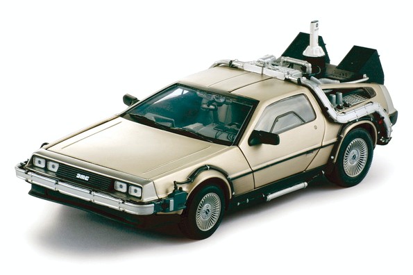 xsst3501842 Zurueck in die Zukunft II Diecast Modell 1/18 83er DeLorean LK Coupe