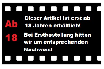 Dieser Artikel ist erst ab 18 Jahren erhältich! Bei Erstbestellung bitten wir um entspechenden Altersnachweis!