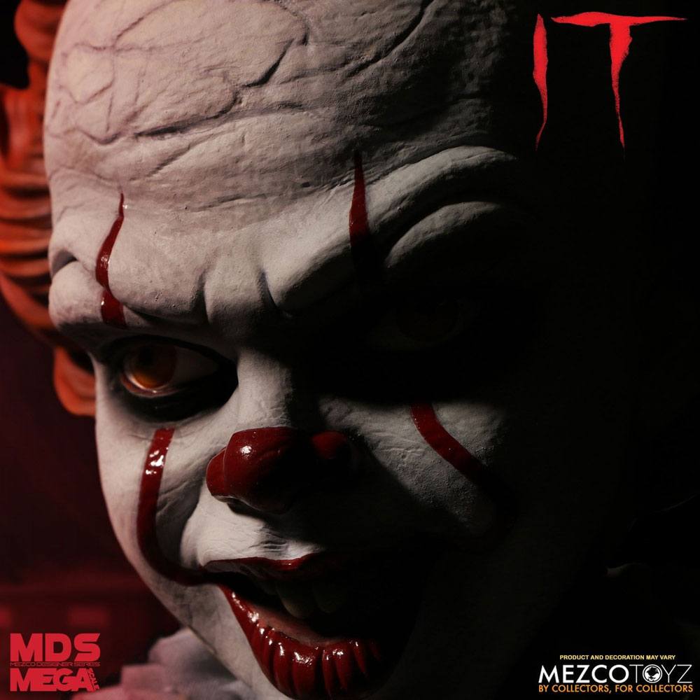 Stephen Kings Es 2017 Designer Series Sprechende Puppe Pennywise 38 cm