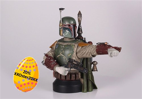 CM10019 Boba Fett Deluxe Mini Bust Comic Con 2013 Exclusiv