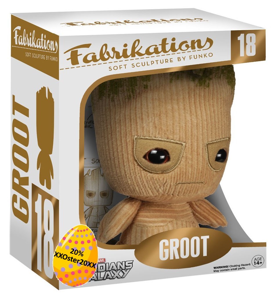 CM11390 Guardians of the Galaxy Fabrikations Plüschfigur Groot 15 cm