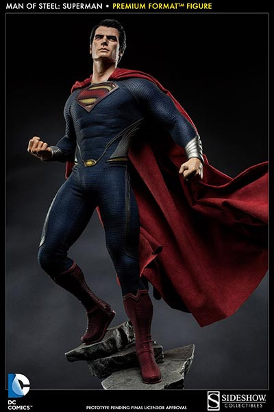 xss300351 Man of Steel Premium Format Figur 1/4 Superman 55 cm