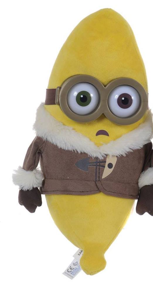 Minions Plüschfiguren Bananas mit 3 D Augen Stuart 30 cm Minions Plüschfiguren Bananas mit 3 D Augen Stuart 30 cm
