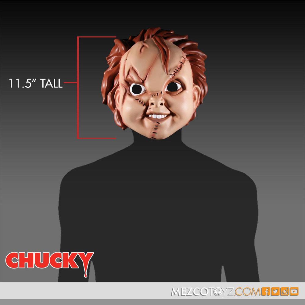 Chucky Die Mörderpuppe Maske Chucky 29 cm