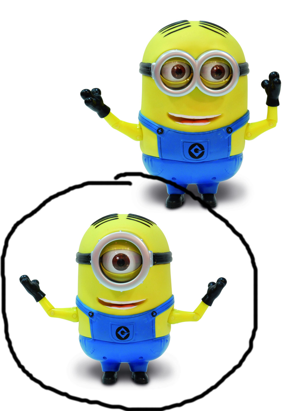 xtht25068-154534a844445d Ich - Einfach Unverbesserlich Actionfigur mit Sound 20 cm Stuart
