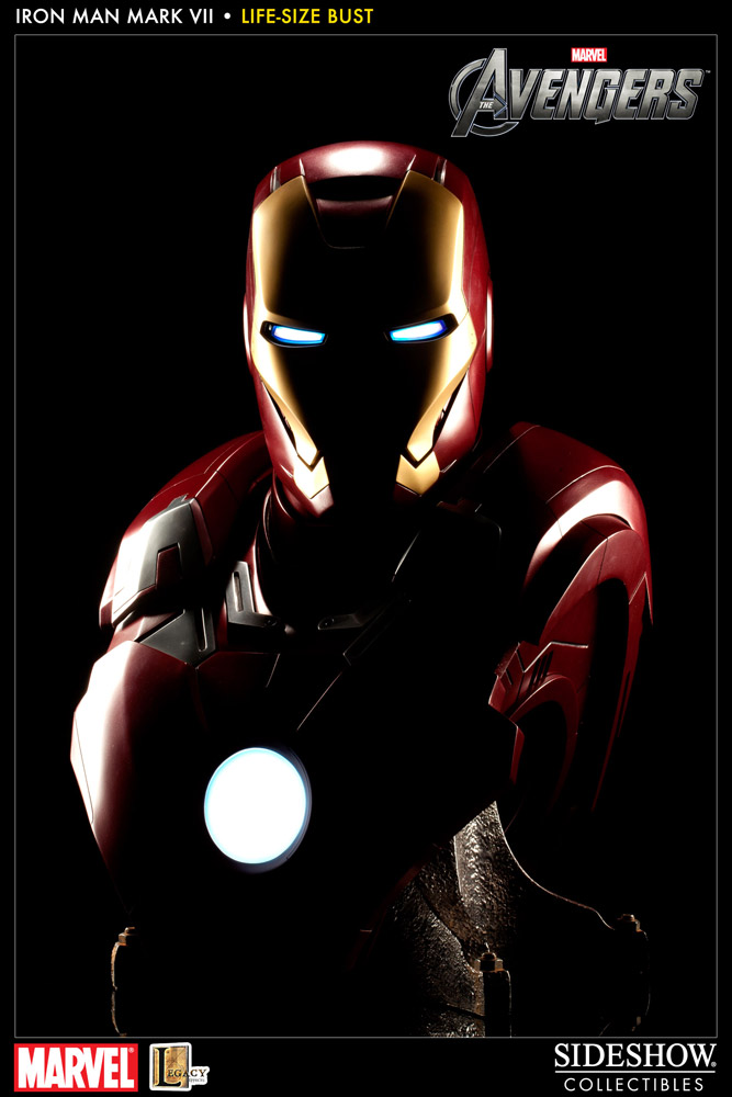 The Avengers Büste 1/1 Iron Man Mark VII 61 cm OVP