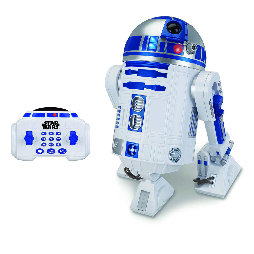 xtht31080 Star Wars Episode VII R2-D2 RC Fahrzeug mit Sound und Leuchtfunktion Interaktiver R2-D2 45 cm