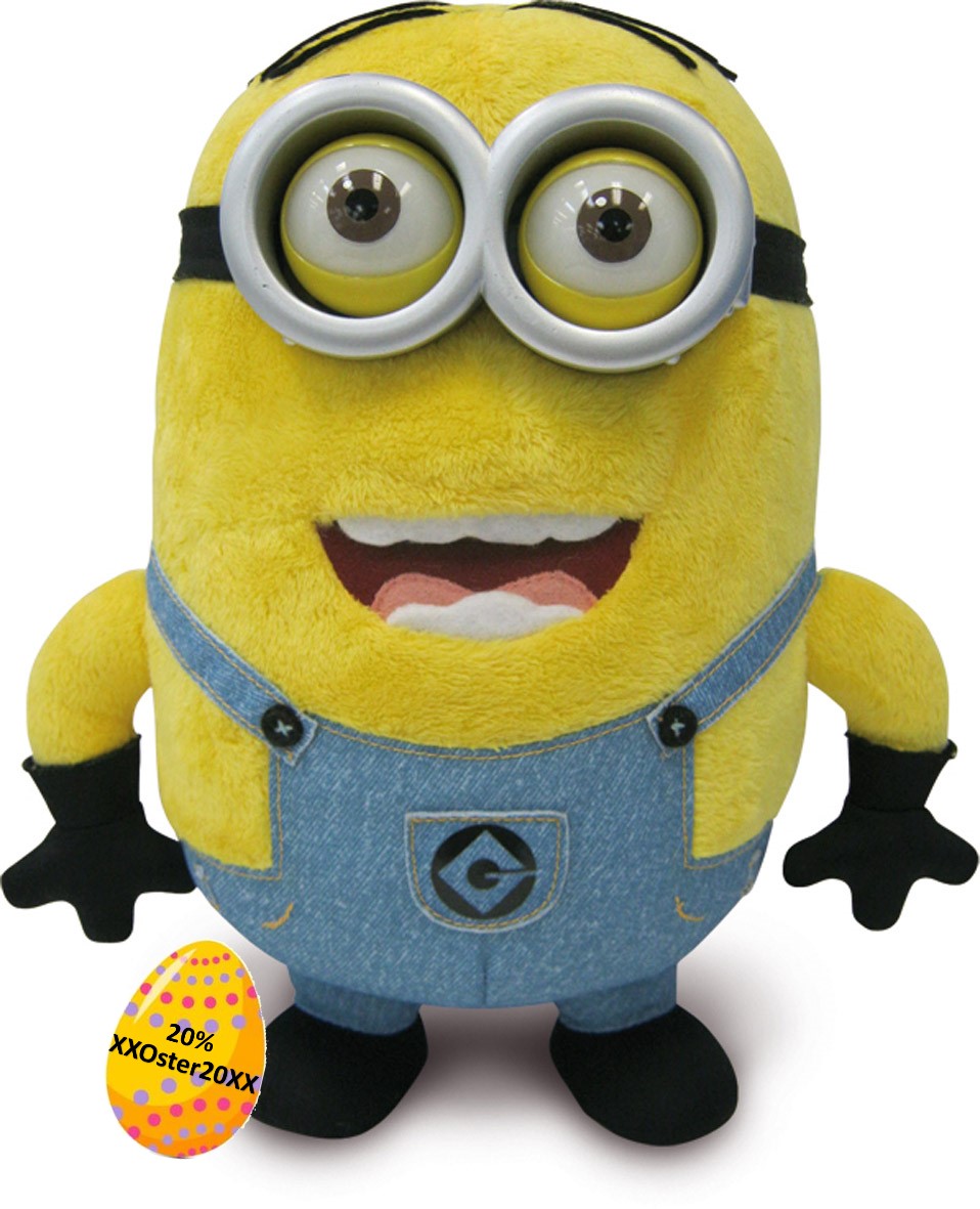 CM10144 Ich - Einfach Unverbesserlich 2 Plüschfigur mit Sound Dave 25 cm Minions