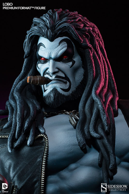 DC Comics Premium Format Figur Set 1/4 Lobo 72 cm & Dawg 20cm
