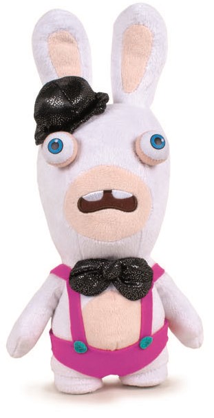 Raving Rabbids Plüschfiguren Show Time Bombin 32 cm Raving Rabbids Plüschfiguren Show Time Bombin 32 cm
