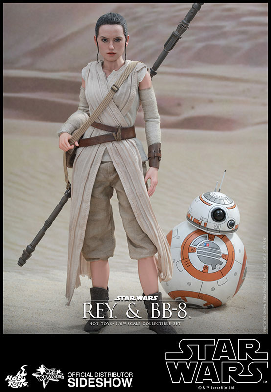 xhot902612 Star Wars Episode VII Movie Masterpiece Actionfiguren Doppelpack 1/6 Rey & BB-8