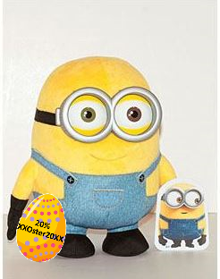 cm10007 Ich - Einfach Unverbesserlich 2 Plüschfiguren 25 cm Dave Non Electronic Minions