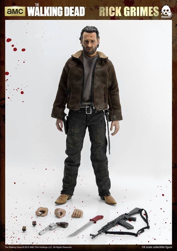 The Walking Dead Actionfigur 1/6 Rick Grimes 30 cm