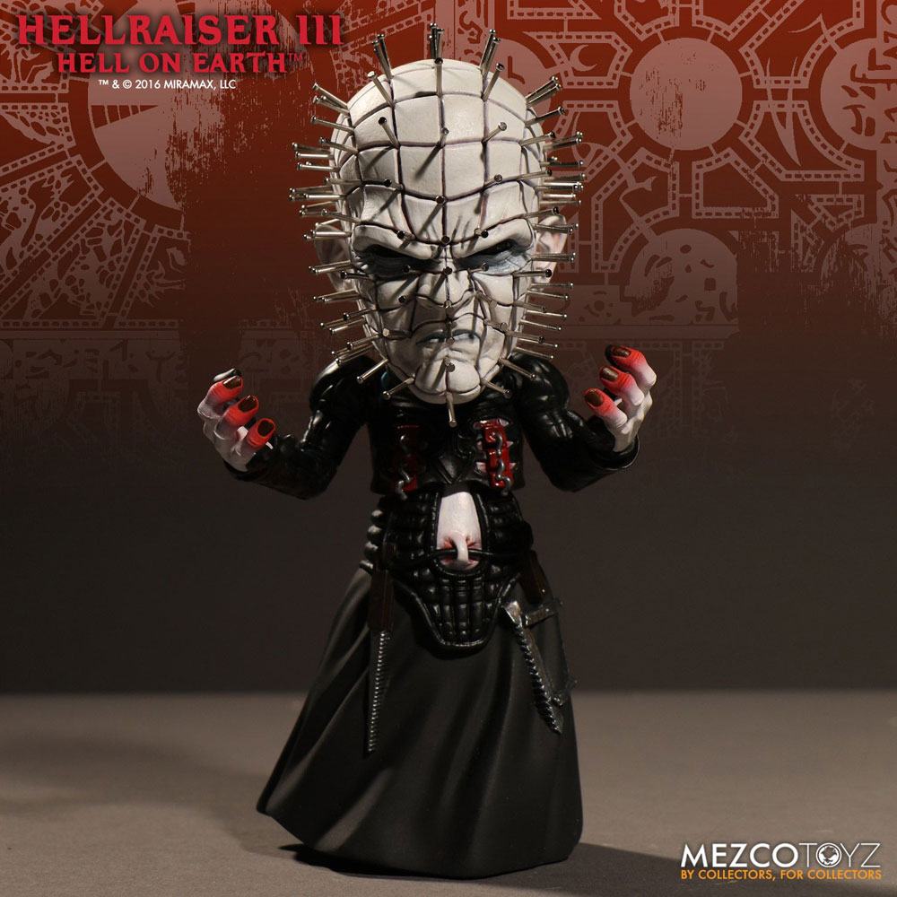 x_mez90550 Hellraiser III Deluxe Stylized Vinyl Figur Pinhead 15 cm
