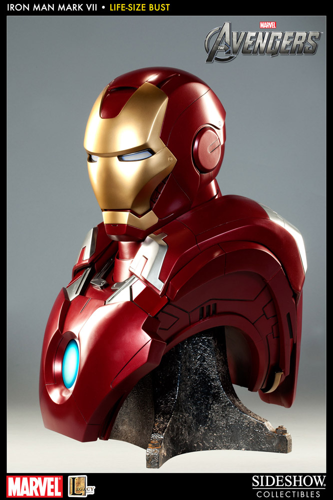 xss400190_a The Avengers Büste 1/1 Iron Man Mark VII 61 cm OVP
