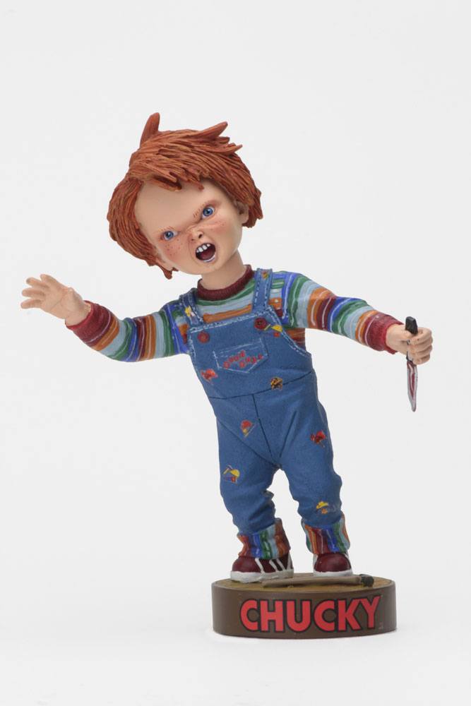 x_neca04711 Chucky Die Mörderpuppe Head Knocker Wackelkopf-Figur Chucky with Knife 18 cm