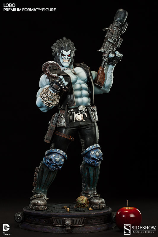 DC Comics Premium Format Figur Set 1/4 Lobo 72 cm & Dawg 20cm