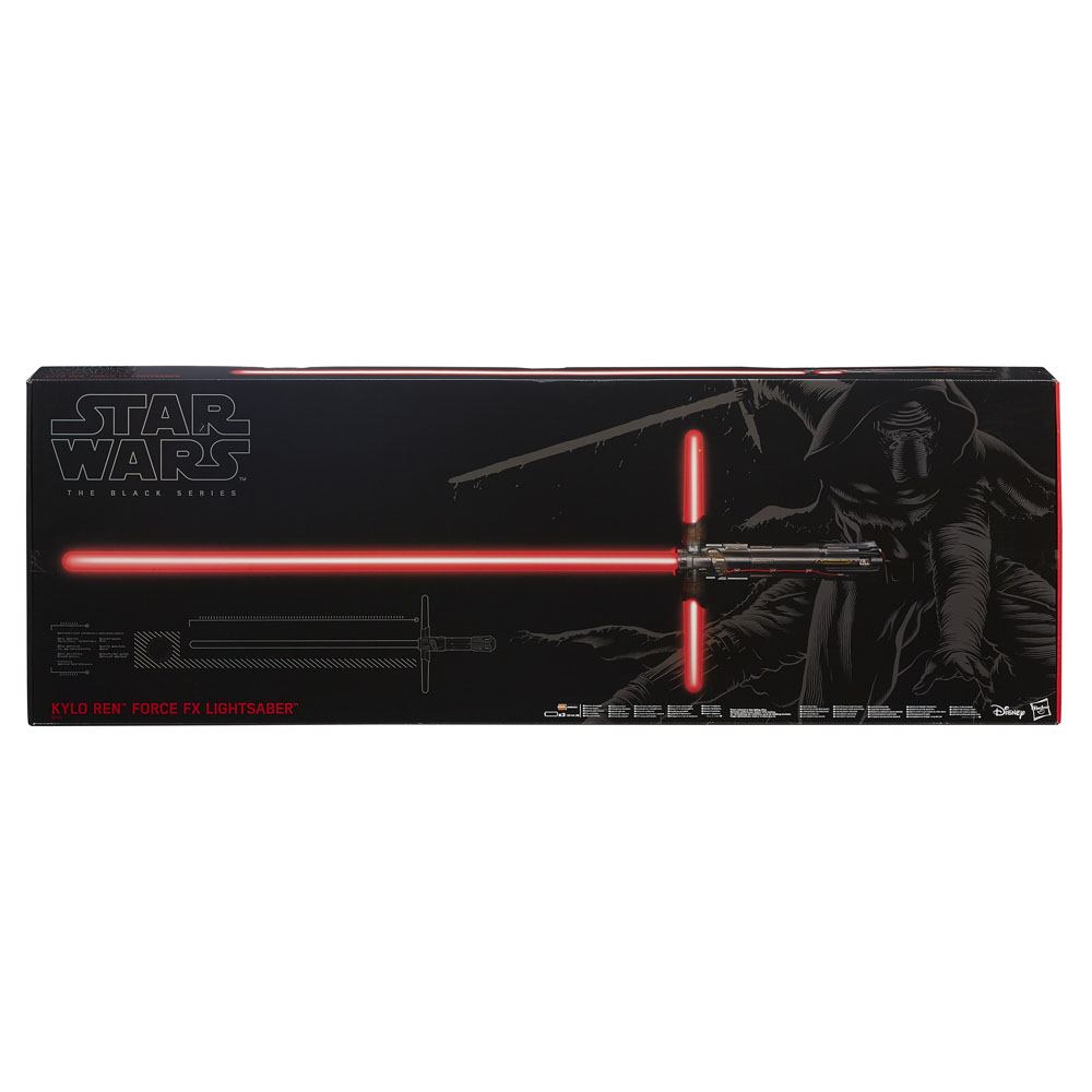 Star Wars Episode VII Black Series Replik 1/1 Force FX Deluxe Lichtschwert 2015 Kylo Ren Star Wars Episode VII Black Series Replik 1/1 Force FX Deluxe Lichtschwert 2015 Kylo Ren