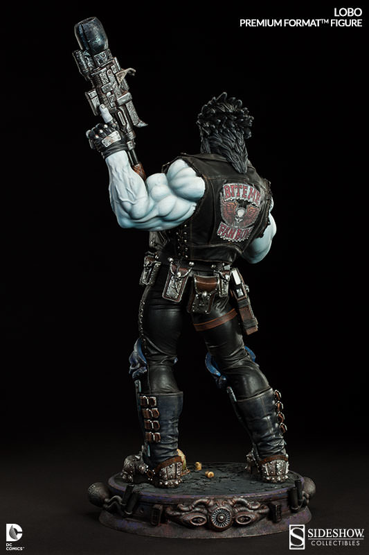 DC Comics Premium Format Figur Set 1/4 Lobo 72 cm & Dawg 20cm
