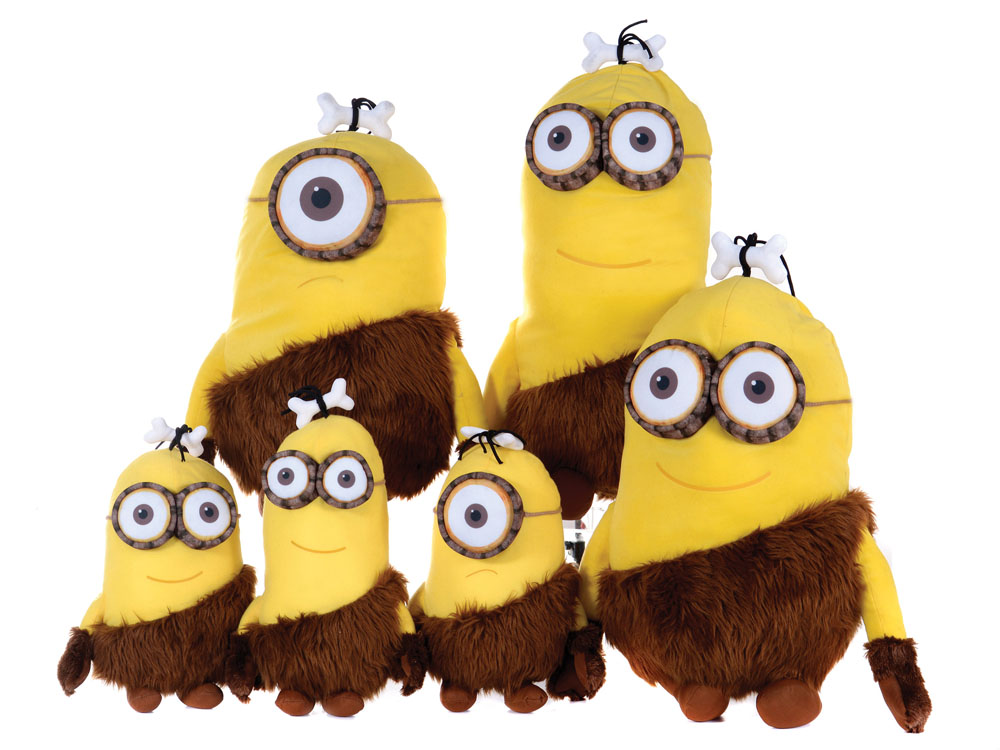 Minions Plüschfigur Steinzeit 18 cm je 1 Plüschfigur